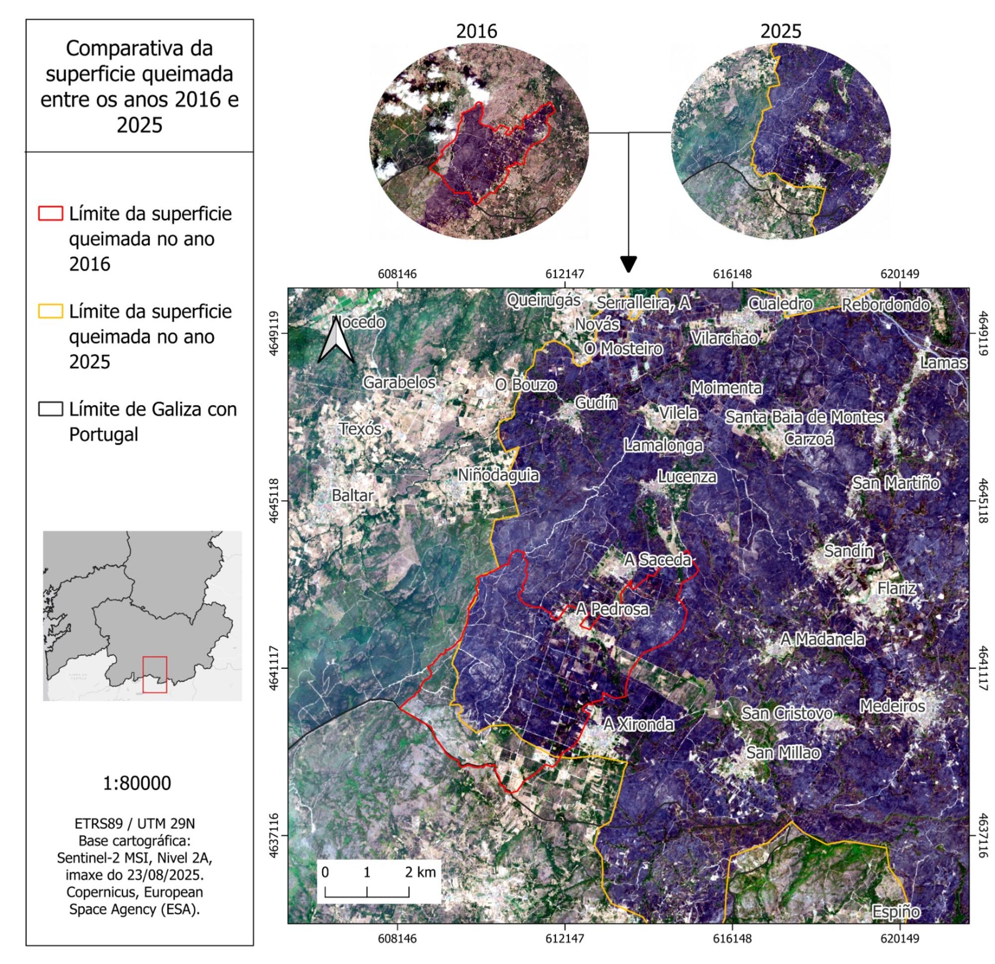 mapa Xironda